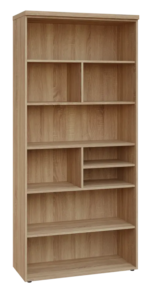 SIN 6 - 10N kancelářská skříň, nika, 2170x1000x400, dub bardolino